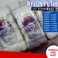 THREAD MARLIN BRAND WHITE NYLONNilon SIZE D3 D6 D9
