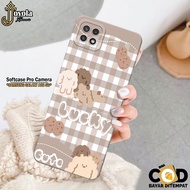 HP Samsung Galaxy A22 5G Case Softcase Pro Camera Case Cartoon Softcase Samsung A22 5G Phone Case Sa