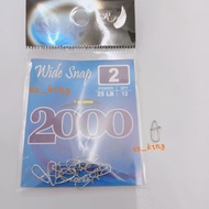 Rod Ford Wide Snap 2000 fishing snap swivel 0/1/2