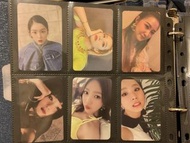 Red Velvet 小卡 irene seulgi wendy joy yeri