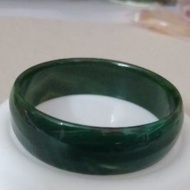 Green Agate bangle bracelet