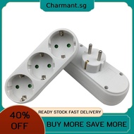 1 to 3 Socket Adapter Wall Charger Adapter 16A 250V EU Plug Socket Power Outlet