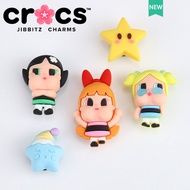 Jibbitz cross Shoe Buckle Shoes Flower Hole Shoes Accessories POP MART crybaby Cartoon Shoes Accesso