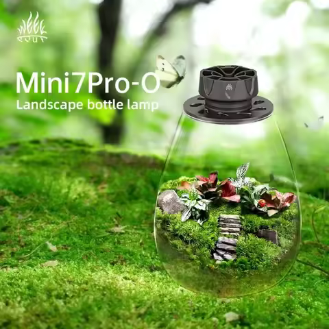 WEEK AQUA Mini7 Pro-O Glass Landscape Bottle Lamp APP