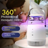 OTHER - 滅蚊燈 新款家用滅蚊燈戶外帳篷物理光波電擊式滅蚊燈USB 禮品 規格 白色 [平行進口]