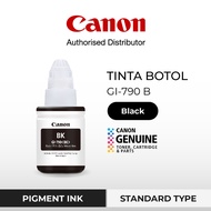 ORIGINAL CANON GI790 GI-790 BLACK (135ML), CYAN, MAGENTA , YELLOW INK BOTTLE. G2010 G3010 G4010