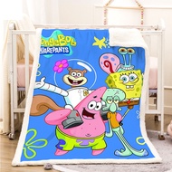 SpongeBob SquarePants throw blanket double-sided warm flannel cashmere customize all sizes