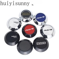 HYS 4pcs 68mm volk racing wheel center cap rays logo emblem center cap rays racing trim hubcaps car 