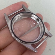 [whfashionkk] 36mm Stainless Steel Watch Case, Easy-to-use Accessory for NH35/NH36 Movement