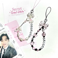 GANTUNGAN HP [CUSTOM NAME] Mini Cutie and Baddie Phone Strap | Beads Keychain | Coqquette Beads Phon
