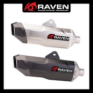 RAVEN K198 51mm Universal Muffler Motorcycle Exhaust F750GS F850GS Z900 R6 Special Design Muffler