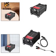 [KOZEEY] Audio Isolator Box XLR/1/4 Inch 6.35 Mm, Robust Replacement, Professional, Compatible for R