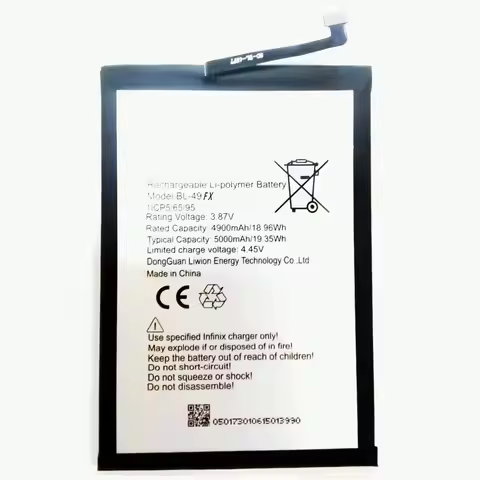 New BL-49FX Battery for Infinix Hot 8 X650 X650B Hot 9 X655 X656 Note 7 Lite CD6 CD7 KD8 Smart 6 Plu