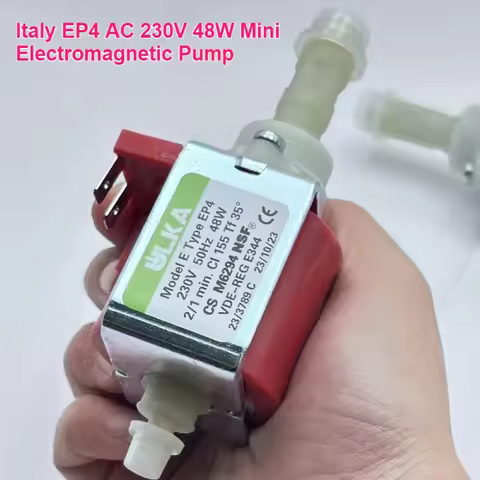 ULKA high-end electromagnetic water pump EP4 food grade high-pressure water pump 48W coffee machine 