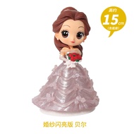 ตุ๊กตาแบบโมเดล Bandai Qposket Disney Princess Belle สําหรับเด็กอายุ 8 ปีขึ้นไป สไตล์คงที่ที่เหมาะสํา