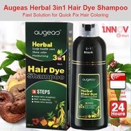 Augeas Herbal Formulated 3 in1 Color Hair Dye Shampoo 500ml