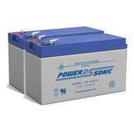 Power Sonic PS-1270-12V 7AH SLA Battery - Pack of 2