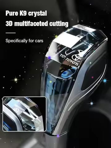 car accessories New car Crystal Shift Knob Modified Automotive Shifter Lever Head Automobile Interio