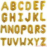 16 inch Foil Balloon Alphabet ( Gold  )