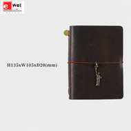 Passport Size Top Grain Leather Travel Journal Refillable Vintage Notebook Portable Pocket Diary Pla