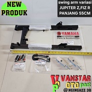 swing arm FIZ R JUPITER Z VARIASI LONG/PANJANG 55CM LENGKAP SIAP PAKAI
