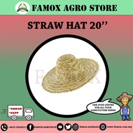 FARMER STRAW HAT 20''