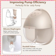 100% Fit Eufy Duckbill Valve Diaphragm for E20/E10/S1/S1 Pro Wearable Breast Pump Replacement Parts