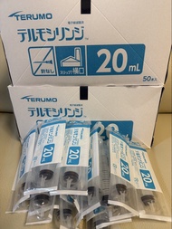 日本🇯🇵製Terumo 20ml 側咀針筒2盒+20支  (total 120支）