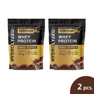 [โปรตีนเพิ่มกล้าม] เวย์ไฮโดรไลซ์ เพิ่มกล้าม เพิ่มน้ำหนัก โปรตีน 43g. 🌟COUNTDOWN🌟 Whey Protein Hydrolyzed เวย์โปรตีน ไฮโดรไลซ์ รสโกโก้ ไม่มีแลคโตส 1.65 lbs