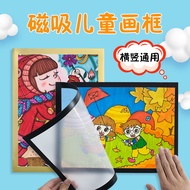 A2- A4- A6 Magnetic Frame Display Board Wall Sticker Photo Certificate Framework Wall Magnetic Frame