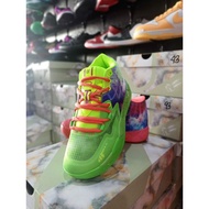 ۩♣✲Lamelo ball for kids size 30 to 35 red green basketball shoes.