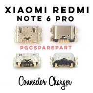 Original Xiaomi Redmi 6A - Note 6 Pro Charger Connector - Cas Connector