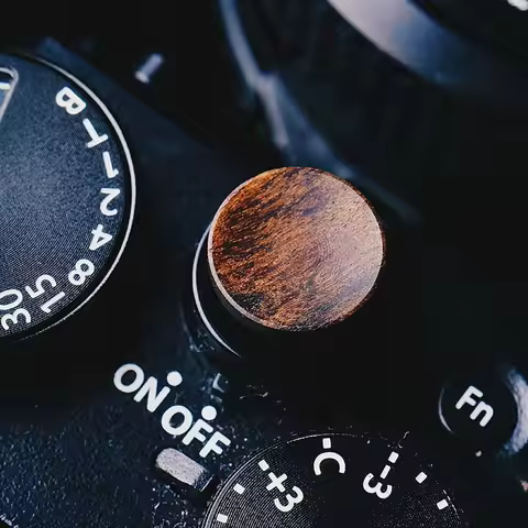 Wooden Wood Shutter Release Button For Fuji Fuji XT2 XT3 XT4 XT10 XT20 XT30 X-PRO2 X100F FujiFilm X1