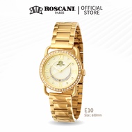 Roscani Margot E10 Gold Bracelet Women Watch -WR 5ATM | Stainless Steel Watch | Analog Watch | Ladies Watch | Jam Tangan