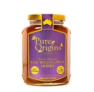 (READY STOCK) Pure Origins Australian WILD RAW Organic Honey (500g)
