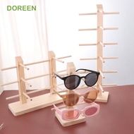DOREEN Sunglasses Holder Container Sunglasses Display Holder Glasses Show Rack Wood Display Rack Mul