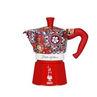 BIALETTI - D&G 3杯裝鋁質摩卡咖啡壺-西西里馬車系列 - 獨家版本-Bialetti Dolce&Gabbana【香港行貨】