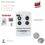[HÀNG XỊN CHẤT LƯỢNG CAO] Remote Điều khiển quạt  treo tường TOSHIBA F-WSA20  Tặng kèm Pin