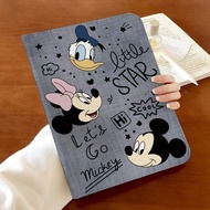 24 Hours Ipad Case Cherry Mickey gen11gen10 360 Rotation Air7 Air6 Air8 Suitable For gen9 gen12 MINI