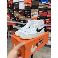 6Colors Ready Stock NK Blazer Mid '77 Vintage 'White Black' BQ6806-100 Sneakers Shoes999999999999999