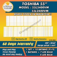 55L5400VM / 55L2400VM TOSHIBA 55" LED TV BACKLIGHT (LAMPU TV) TOSHIBA 55 INCH LED TV 55L5400 55L2400