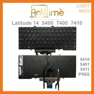 DELL Latitude 14 5400 7400 7410 5410 5401 5411 P98G KEYBOARD With Mouse Point Stick 0RN86F 0Y1F5W PK