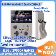 M18 R43 pro support PSP Game console 4.3inch Screen Rocker Handheld Game Console 64G/128G Built-in 20k 30k Games PS1 PSP