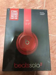 Beatssolo2 有線耳機 紅色