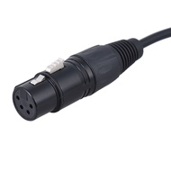 100cm / 3.3ft D-Tap Male to XLR 4-Pin Female Adapter Power Supply Cable Cord for V-mount Battery Pla