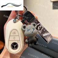 XF TPU Car Key Cover Case For  Mercedes Benz C200L GLK300 S450 S500 S480