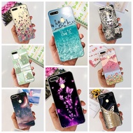 Casing Huawei Y6 Prime 2018 Case ATU-L31 Shockproof Fashion Cute Funny Cool Pattern Cover Huawei Y6 Prime 2018 Phone Case Bumper Clear TPU