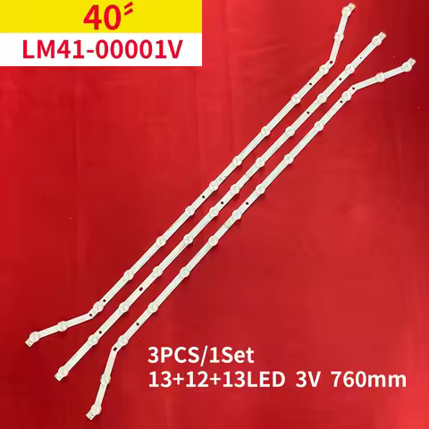 3pcs 76cm LED Backlight 12/13eds For 40'' 39" TV UN40H5003 D3GE 400SMA R2 2013SVS40 39 T2 3228N1 LM4