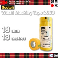 3M Scotch Washi Masking Tape 2688 Refinishing Masking Tape Automotive Detailing Painting Tape Painte