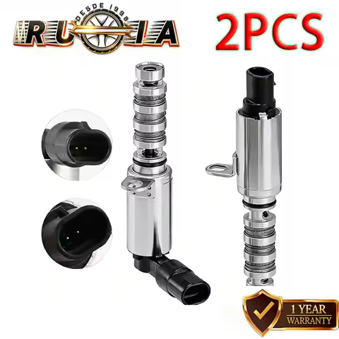 2Pcs VVT Solenoid For 2012-2020 Hyundai Kia Elantra Optima Tucson Soul 2.0L 24355-2E100 24375-2E100